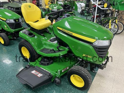 John Deere X390 karta techniczna i opinie