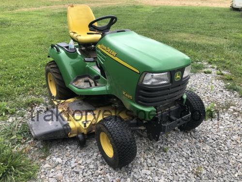 John Deere X495 karta techniczna i opinie