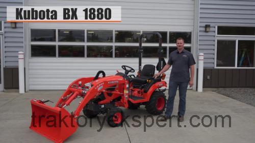 Kubota BX1880 karta techniczna i opinia